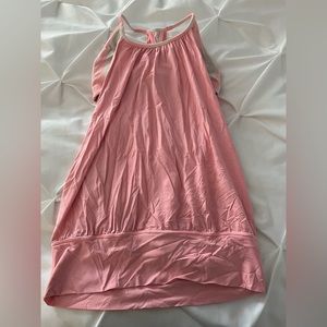 Lululemon pink tank size 6